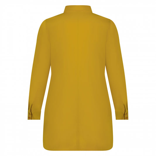Blouse Long LS | Ocher Yellow