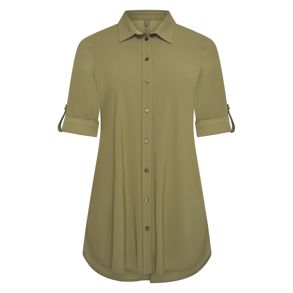 Blouse Long LS | Olive
