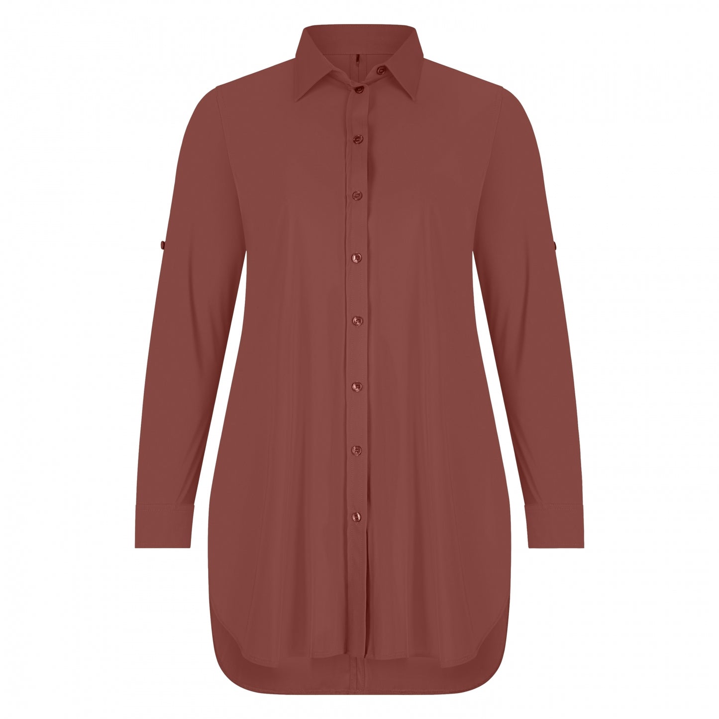 Blouse Long LS | Cacao