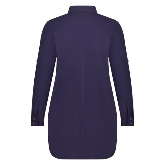 Blouse Long LS | Deep Purple