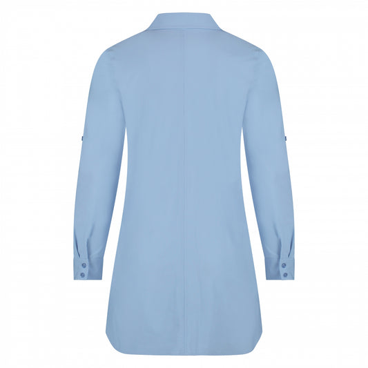 Blouse Long LS | Light Blue