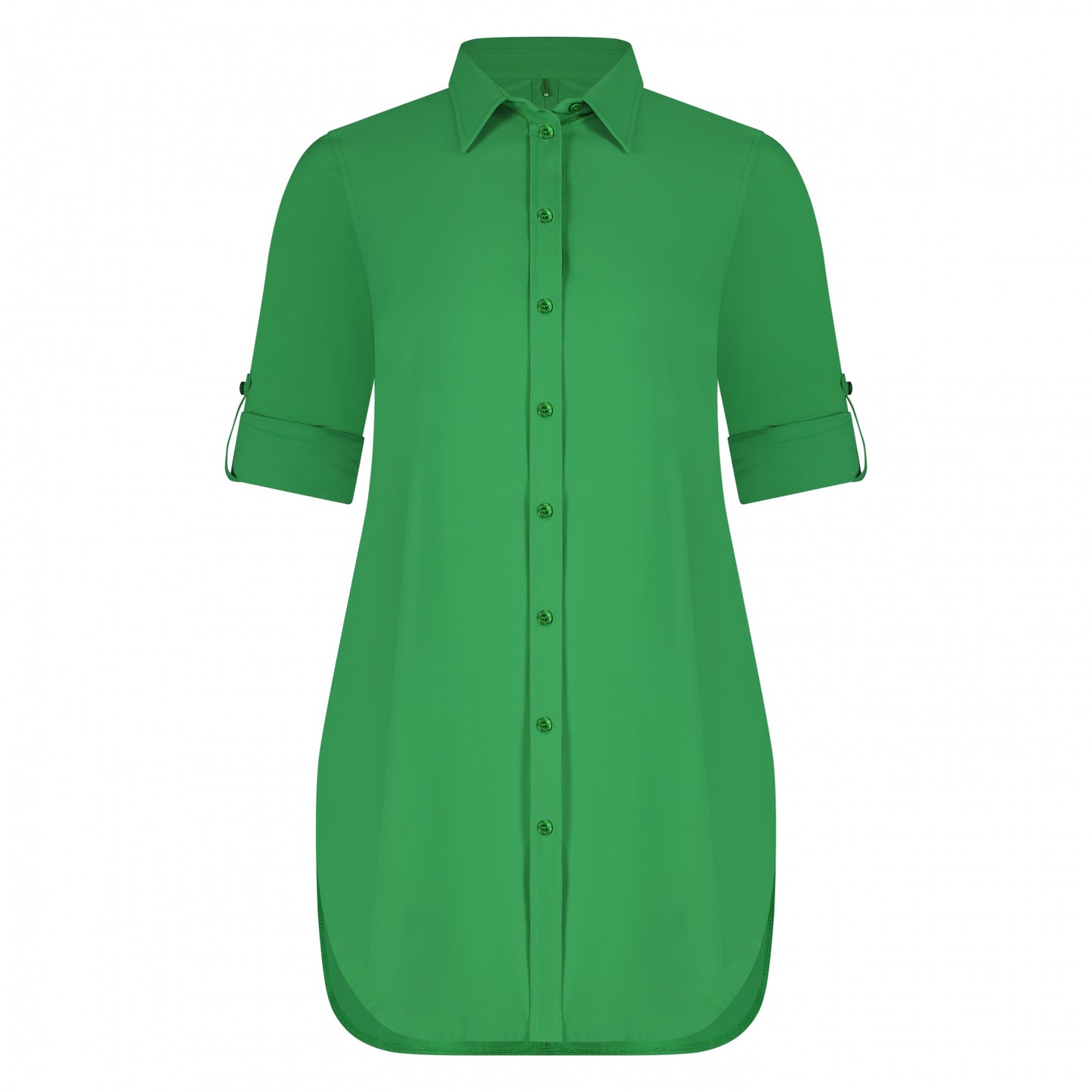 Blouse Long LS | Forest Green