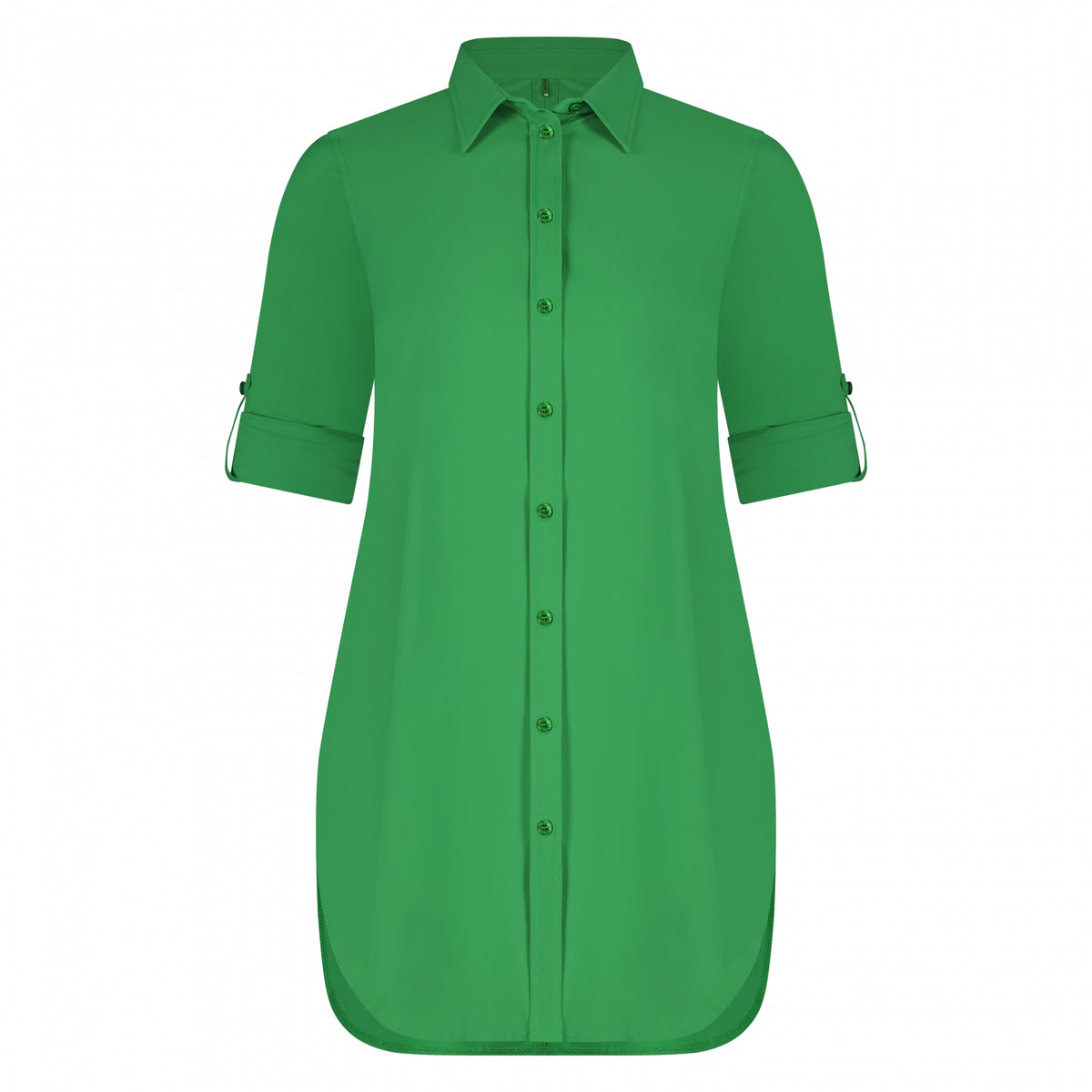 Blouse Long LS | Forest Green