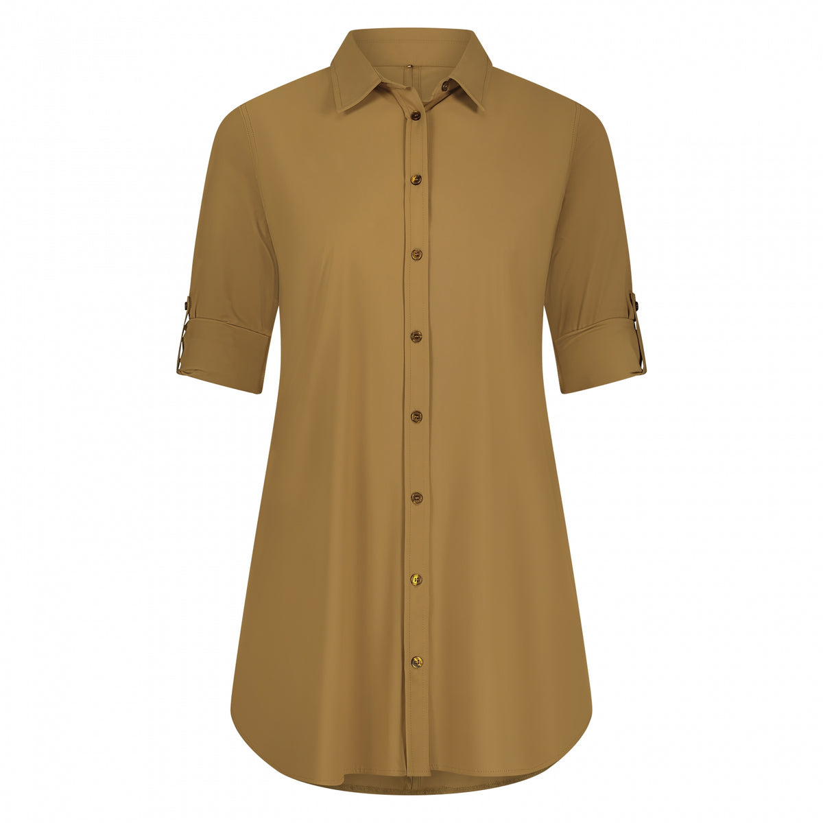 Blouse Long LS | Caramel