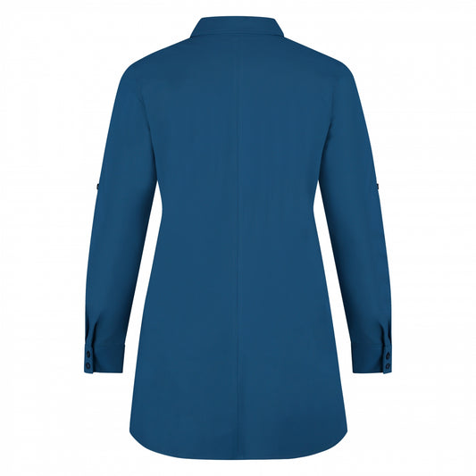 Blouse Long LS | Steel Blue