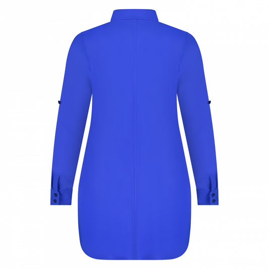Blouse Long LS | Royal Blue
