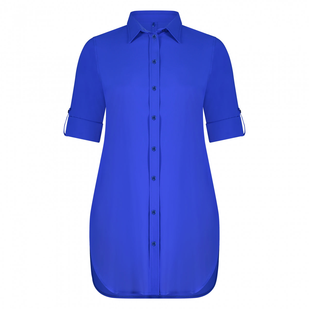 Blouse Long LS | Royal Blue