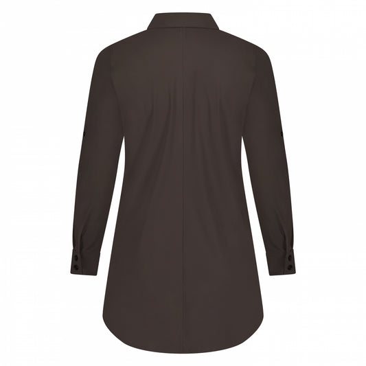 Blouse Long LS | Choclat