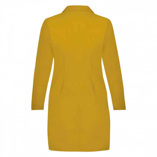 Jacket Long | Ocher Yellow