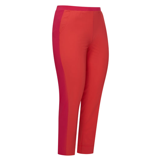 Pants 7/8 | Saffraan/Pink