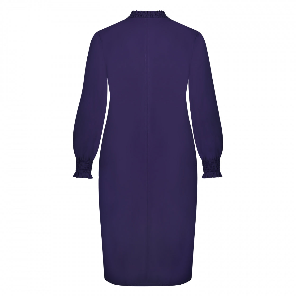 Smock Dress LS | Deep Purple