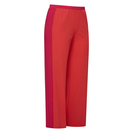 Pants Wide | Saffraan/Pink