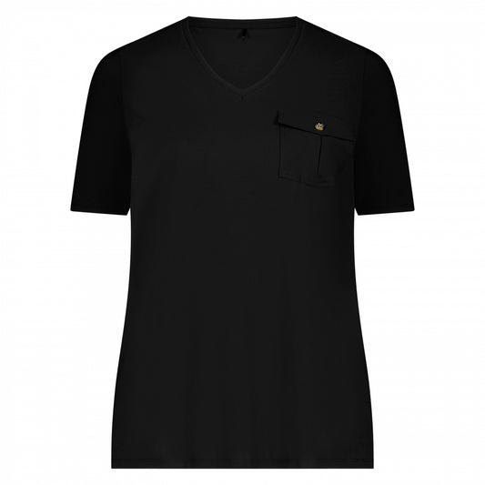 Tee V-Neck-SFR | Black