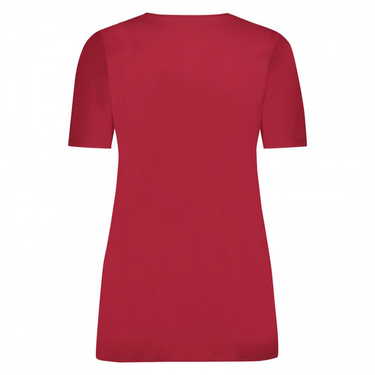 Tee V-Neck | Ruby Red