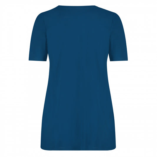 Tee V-Neck | Steel Blue