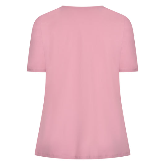 Wrap Top SS | Antique Pink