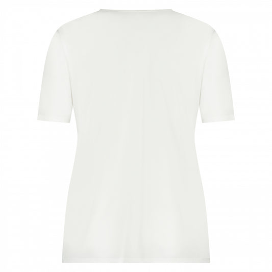 Wrap Top SS | Off-White