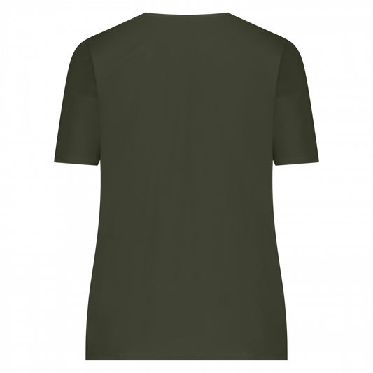 Wrap Top SS | Khaki