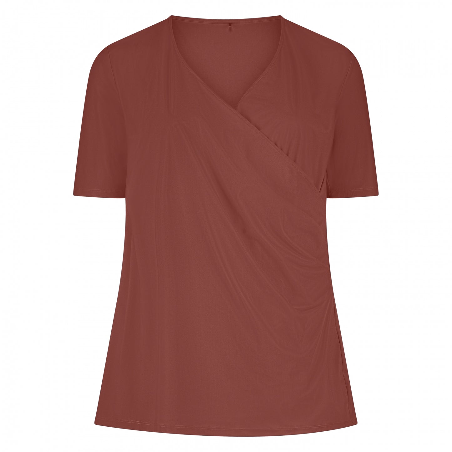 Wrap Top SS | Cacao