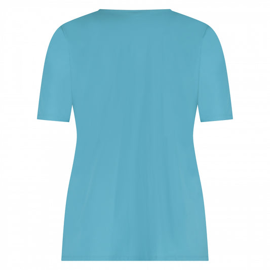 Wrap Top SS | Ice Blue