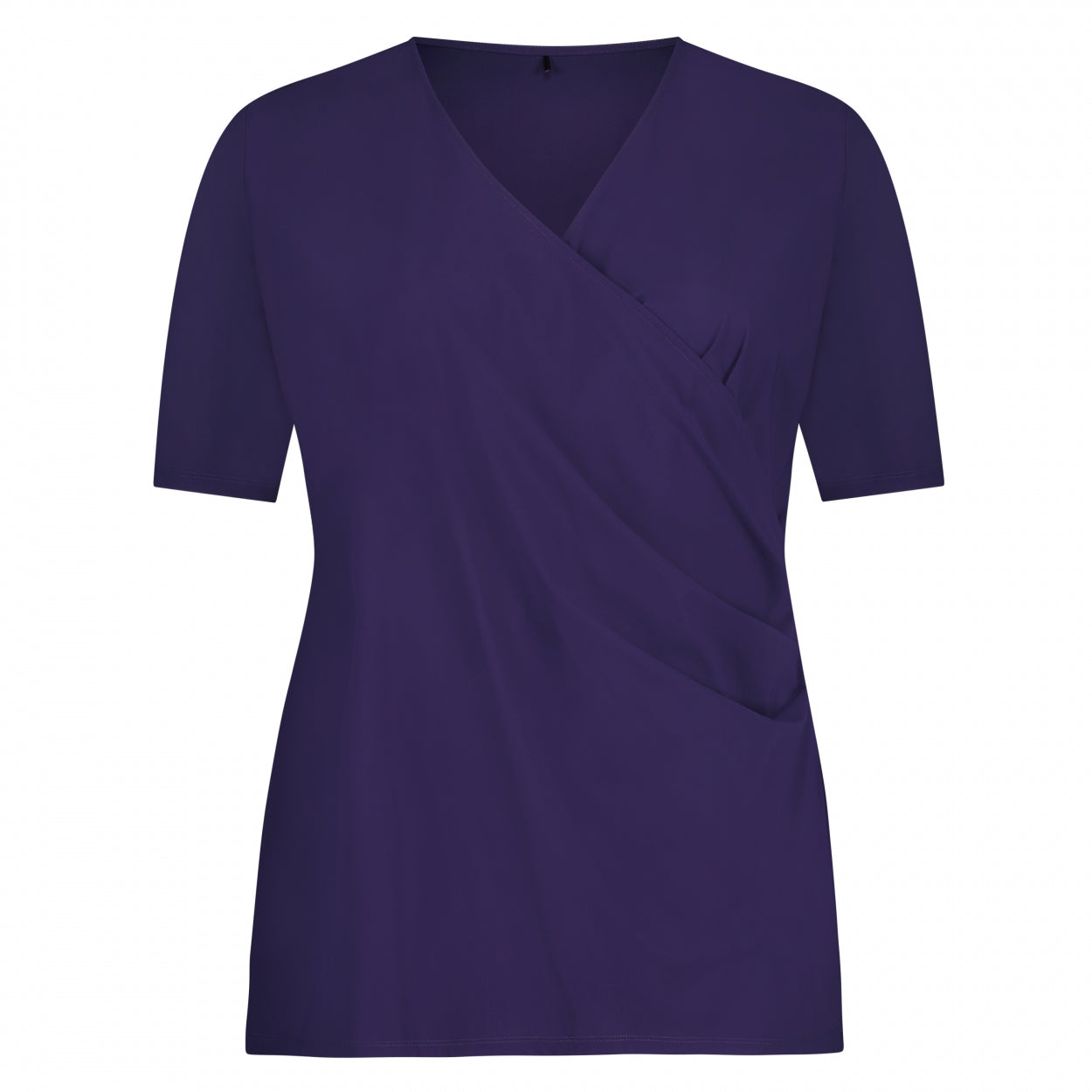 Wrap Top SS | Deep Purple