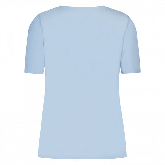 Wrap Top SS | Light Blue