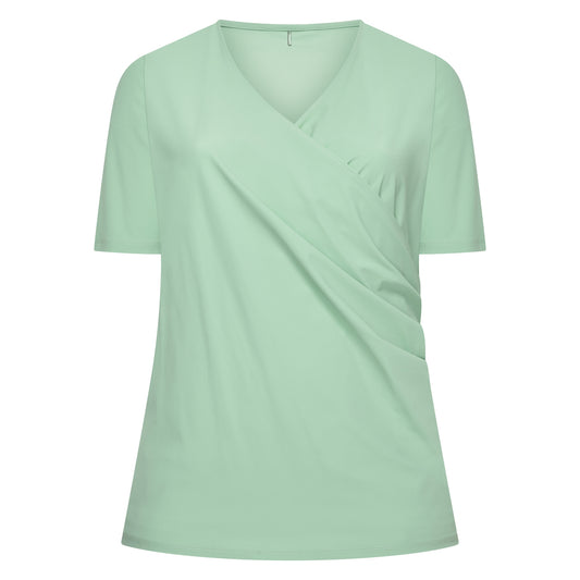 Wrap Top SS | Mint