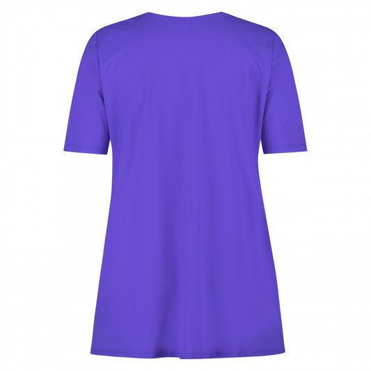 Wrap Top SS | Purple