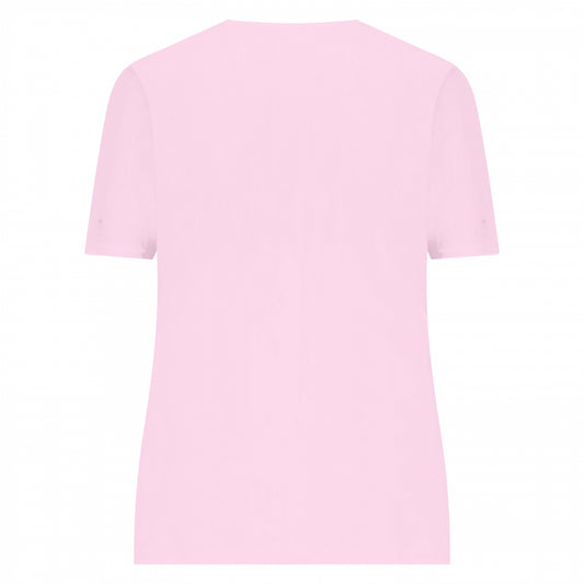 Wrap Top SS | Light Pink