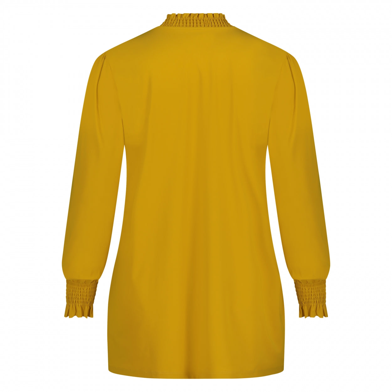 Smock Top LS | Ocher Yellow