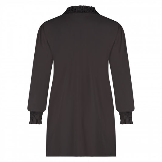 Smock Top LS | Brown
