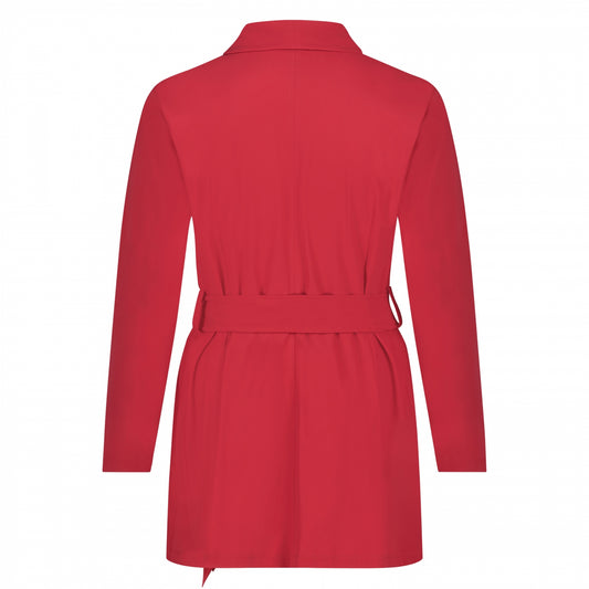 Wrap Jacket | Ruby Red
