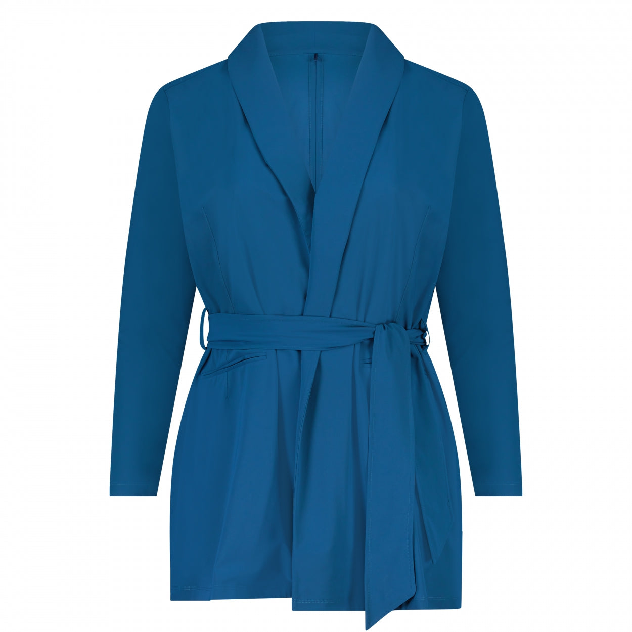 Wrap Jacket | Steel Blue