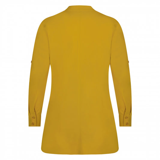 Mao Top LS | Ocher Yellow
