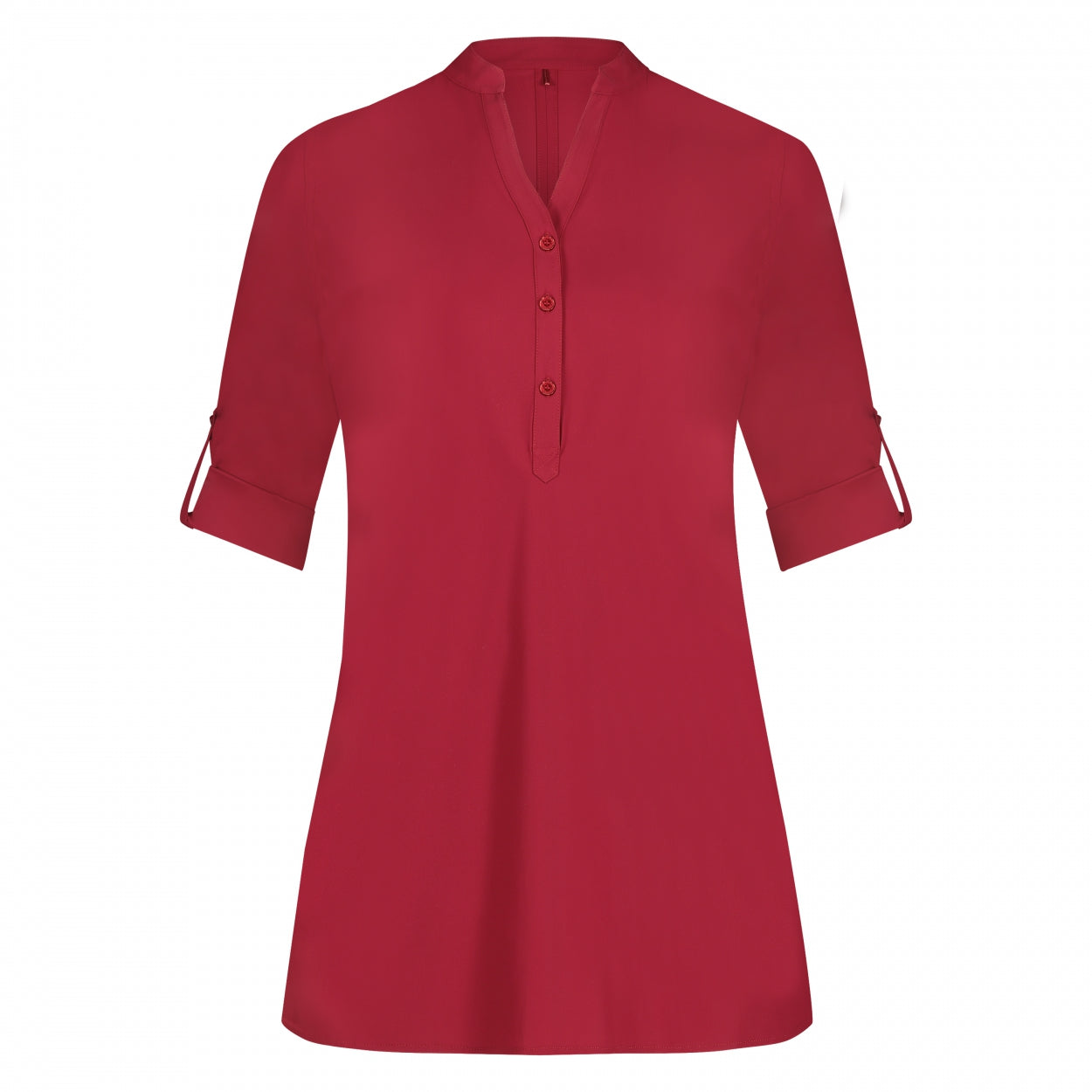 Mao Top LS | Ruby Red