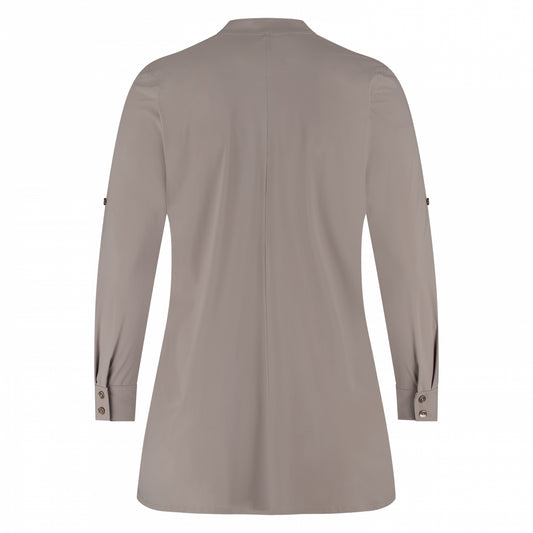 Mao Top LS | Taupe