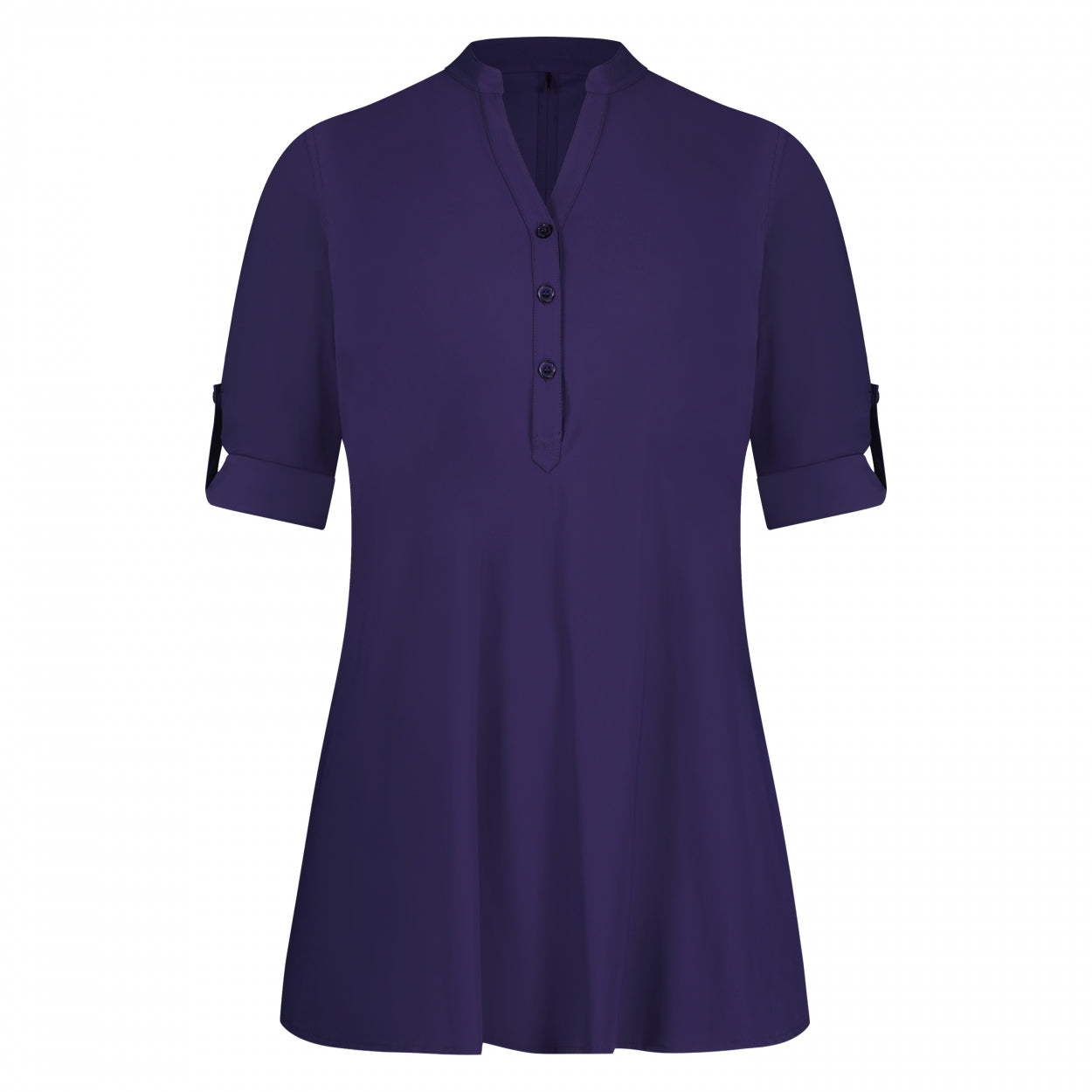 Mao Top LS | Deep Purple