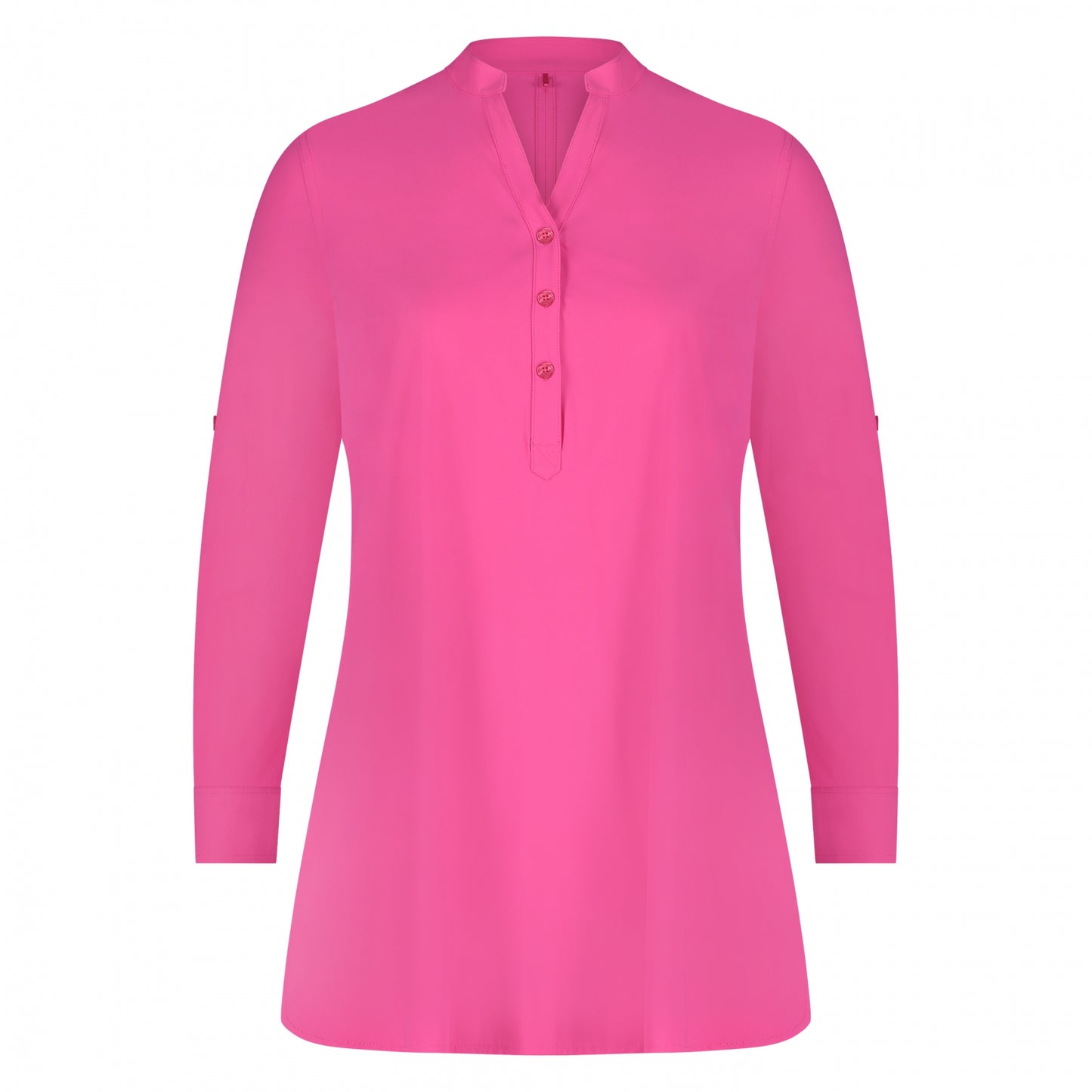 Mao Top LS | Fuchsia