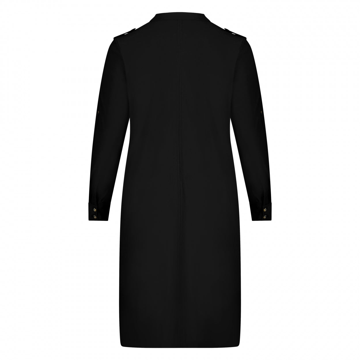 Mao Dress LS-SFR | Black