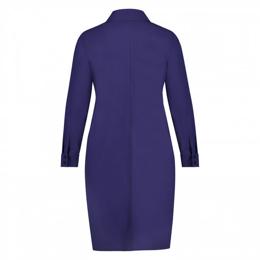 Blouse Dress LS | Deep Purple