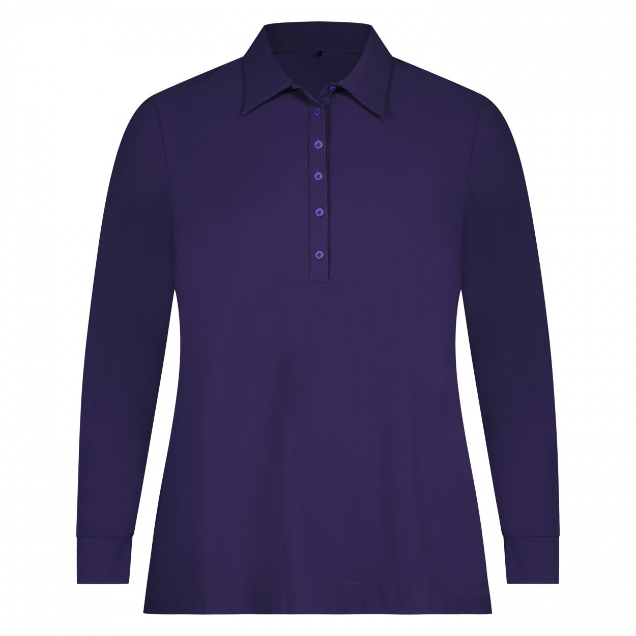 Polo Shirt LS | Deep Purple