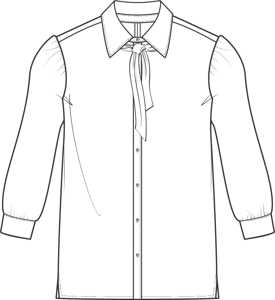 Shirt Puffed | White