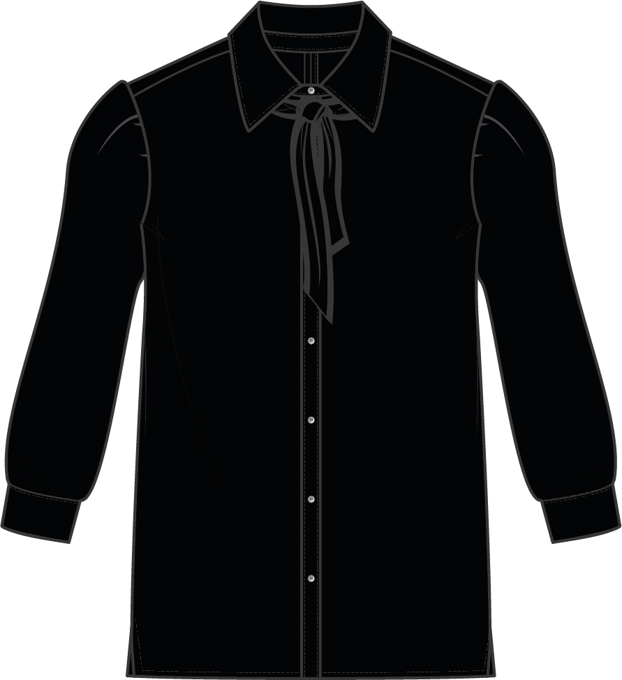 Shirt Puffed | Black