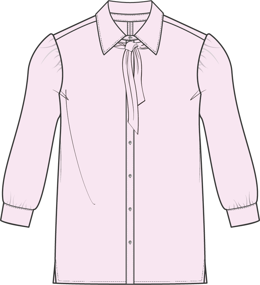 Shirt Puffed | Light Pink
