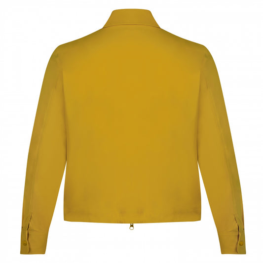 Cropped Jacket | Ocher Yellow