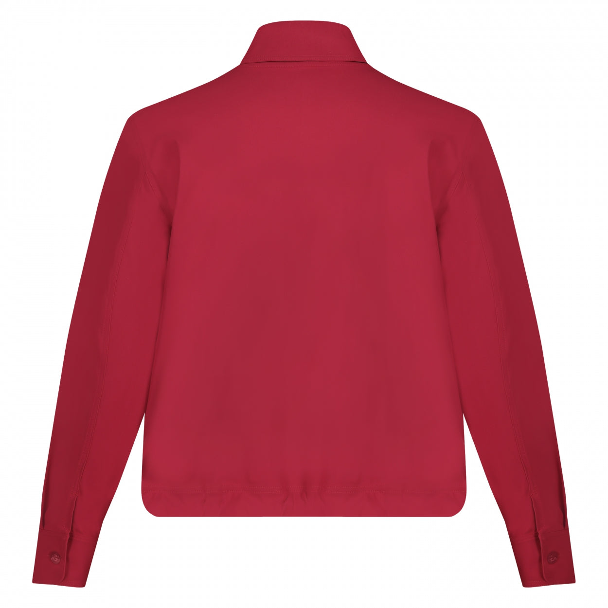 Cropped Jacket | Ruby Red
