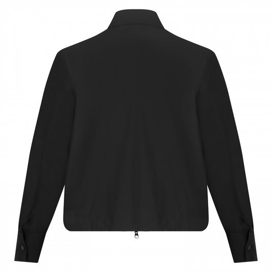 Cropped Jacket | Black