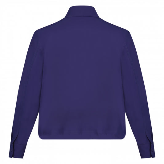 Cropped Jacket | Deep Purple