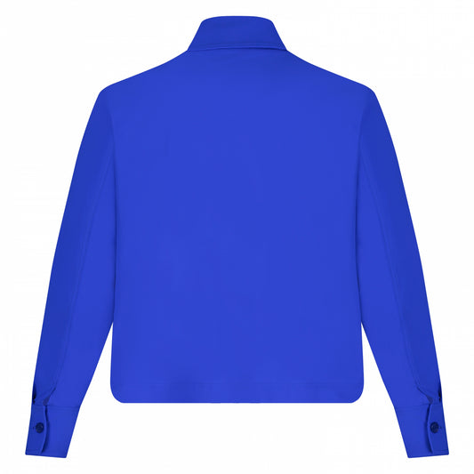Cropped Jacket | Royal Blue