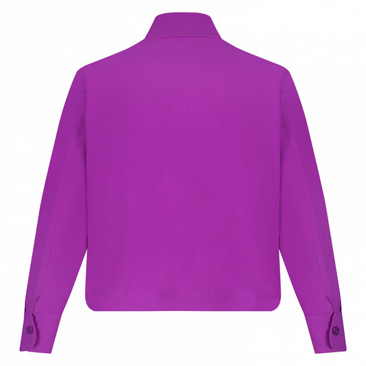 Cropped Jacket | Cyclam